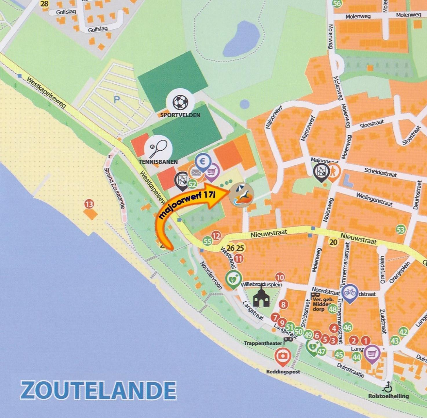 Vakantiewoning Aan Zee Zoutelande Zewnętrze zdjęcie