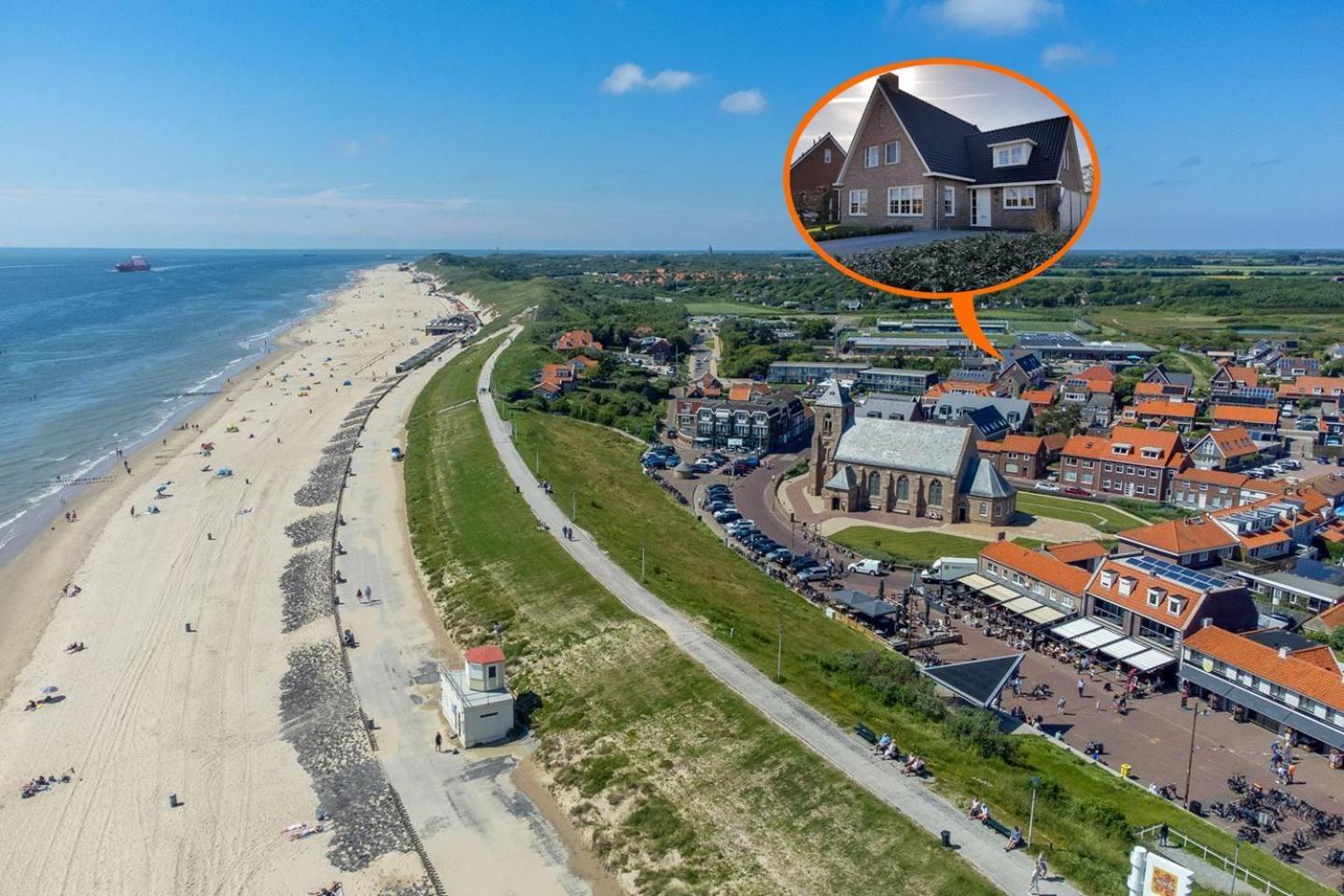 Vakantiewoning Aan Zee Zoutelande Zewnętrze zdjęcie